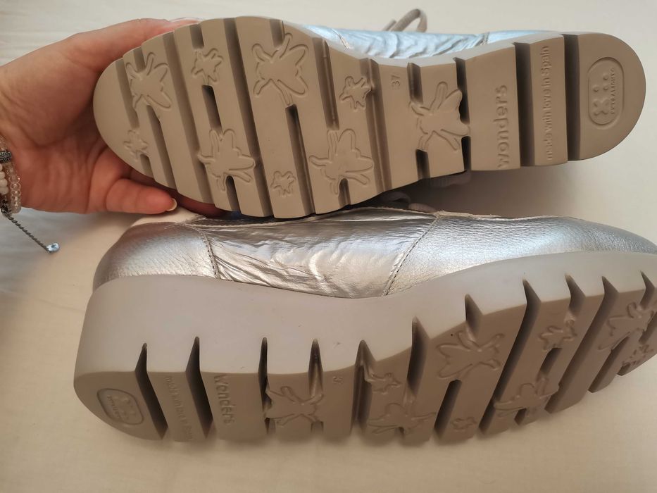 Pantofi sneakers Wonders A-2416 ExtraLight, noi, mărimea 37