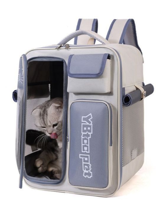 Переноска рюкзак для кошек щенков домашних животных до 8 кг