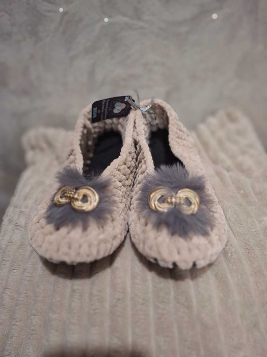 Плетени пантофки