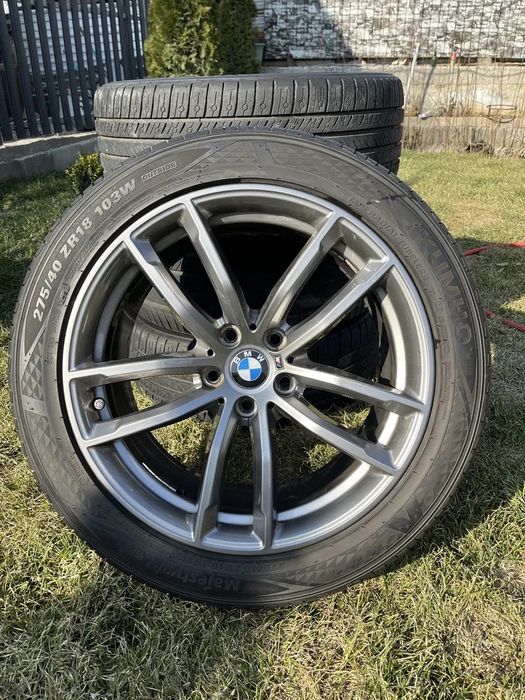 Bmw G30 колеса в сборе датчики на месте