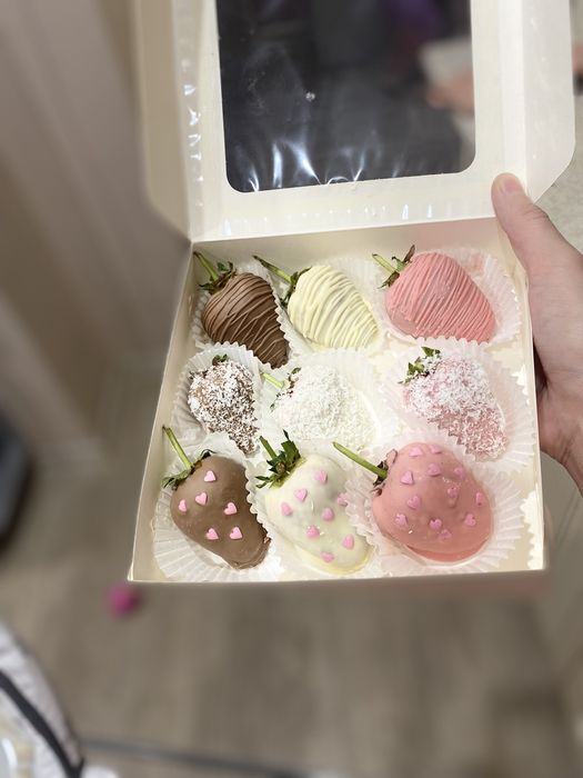 Клубника в шоколаде callebaut