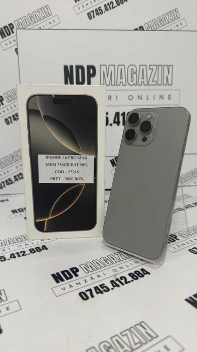 NDP Amanet NON-STOP Sos. Giurgiului 119 IPHONE 16 PRO MAX (55218)
