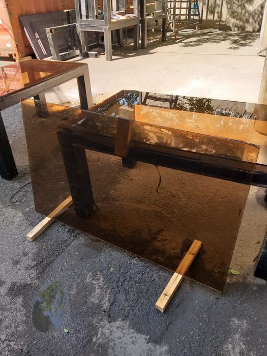 Каленное стекло 6 мм бронза