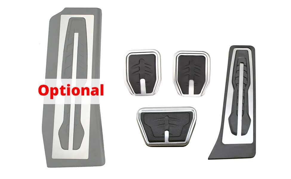 Ornamente INOX pedale M - BMW seria 5 (G30 G31) 2016+