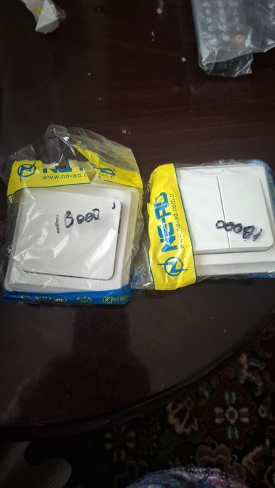 Автомат дифер. отключения тока и выключатели.