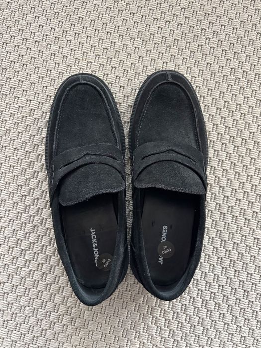 Mocasini jack jones 42 piele întoarsă