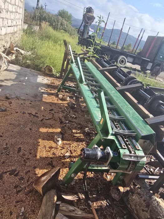 Line completa procesare lemn foc
