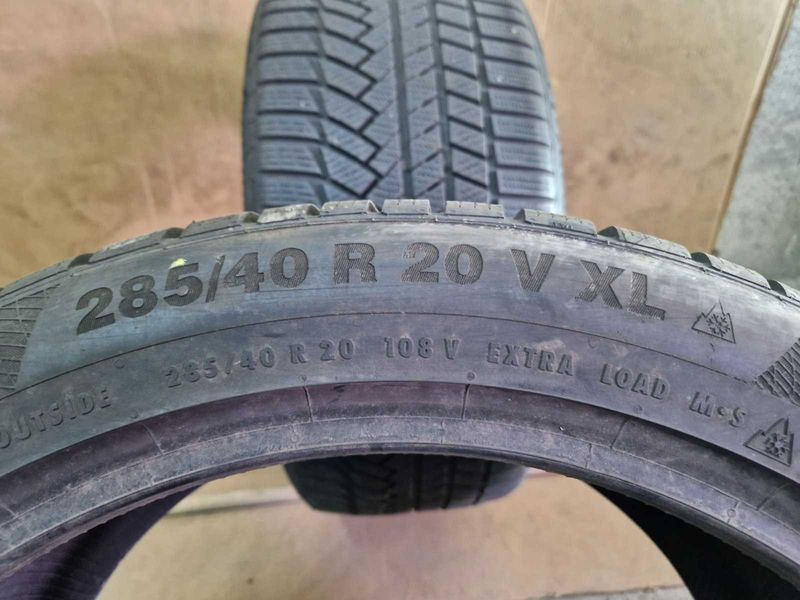 2 Continental R20 285/40
зимни гуми
DOT4018