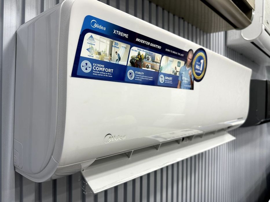 Кондиционер Midea Alba Inverter Wi-Fi хит продаж сезона 7\9\12\18\24