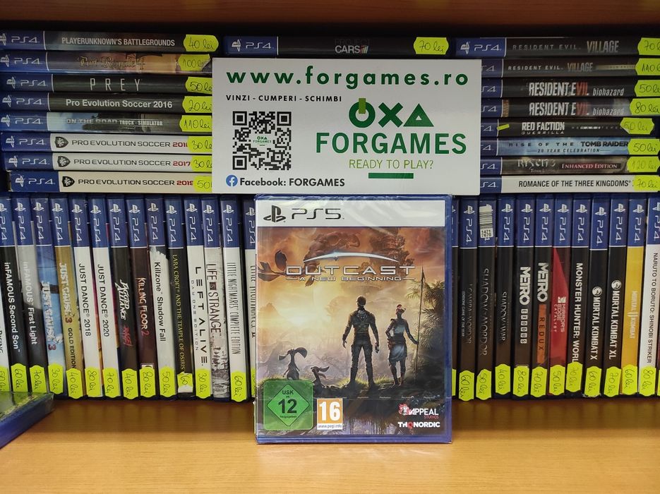 Vindem jocuri PS5 Outcast A New Beginning PS5 SIGILAT Forgames.ro