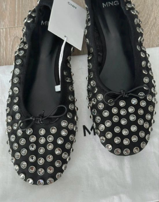 Balerini cu cristale Mango