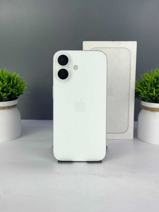 Apple iPhone 16 128 GB, белый 7005а6939