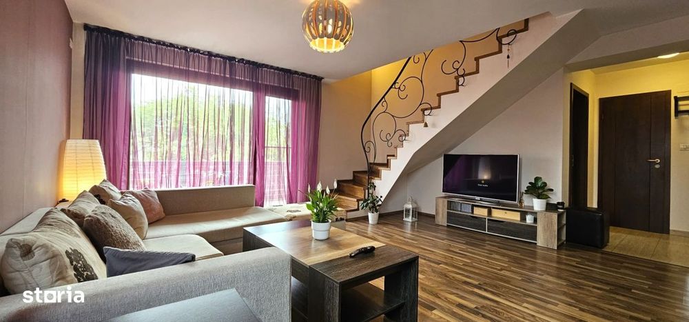 Apt. 4 camere, duplex, in vila P+1+M, 2 locuri de parcare, Bucurestii