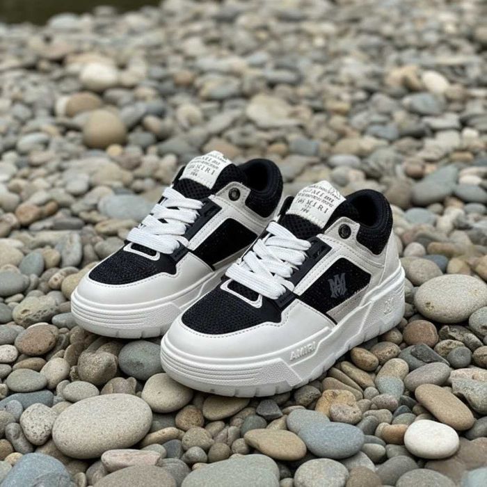 Adidasi AMIRI MA 1 Mesh Crystal - Pietricele - Glitter Full Box