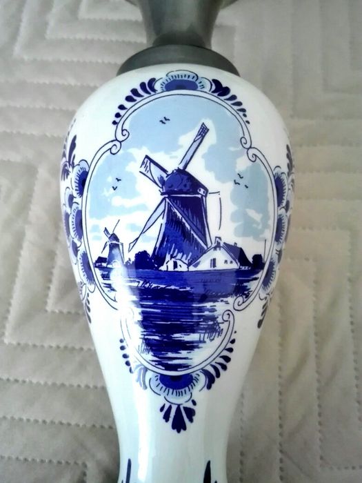 Колекционерска холандска ваза Делфт