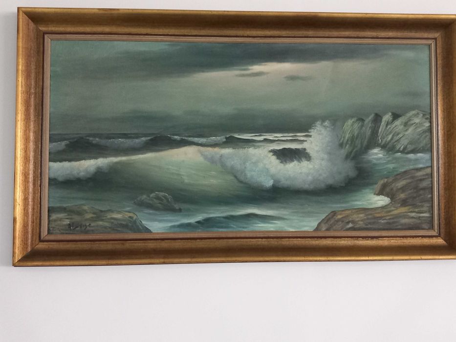 огромна картина масло на платно