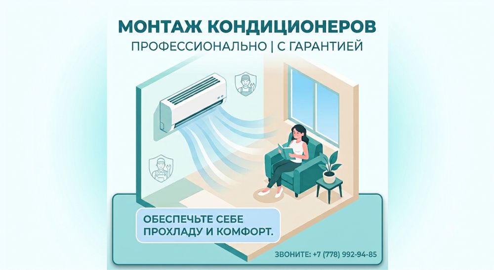 Монтаж кондиционеров