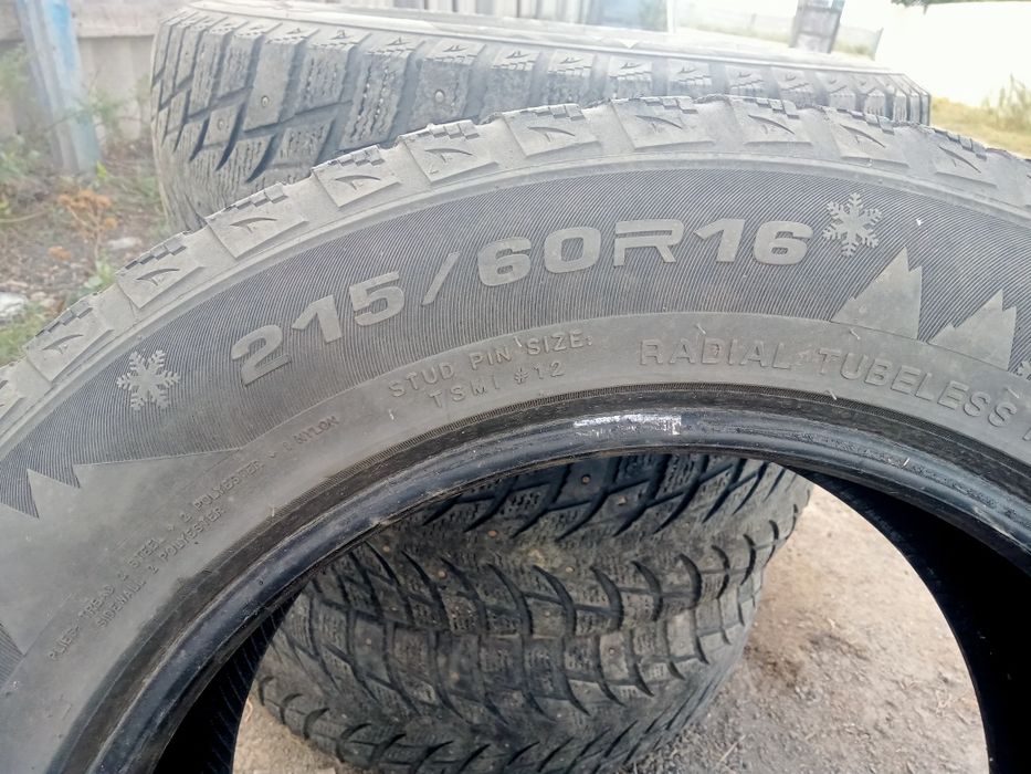 Продам шины 216/60/16