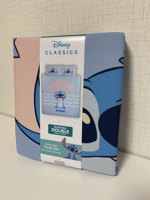 Двоен спален комплект Disney Стич, Stitch Asda George, спално бельо