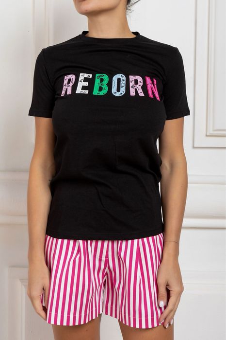 CLICHE чисто нова тениска с дантела