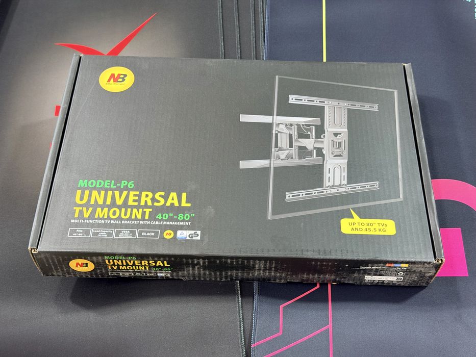 Кронштейн для телевизора 32"-80" до 31.8 кг. Есть доставка