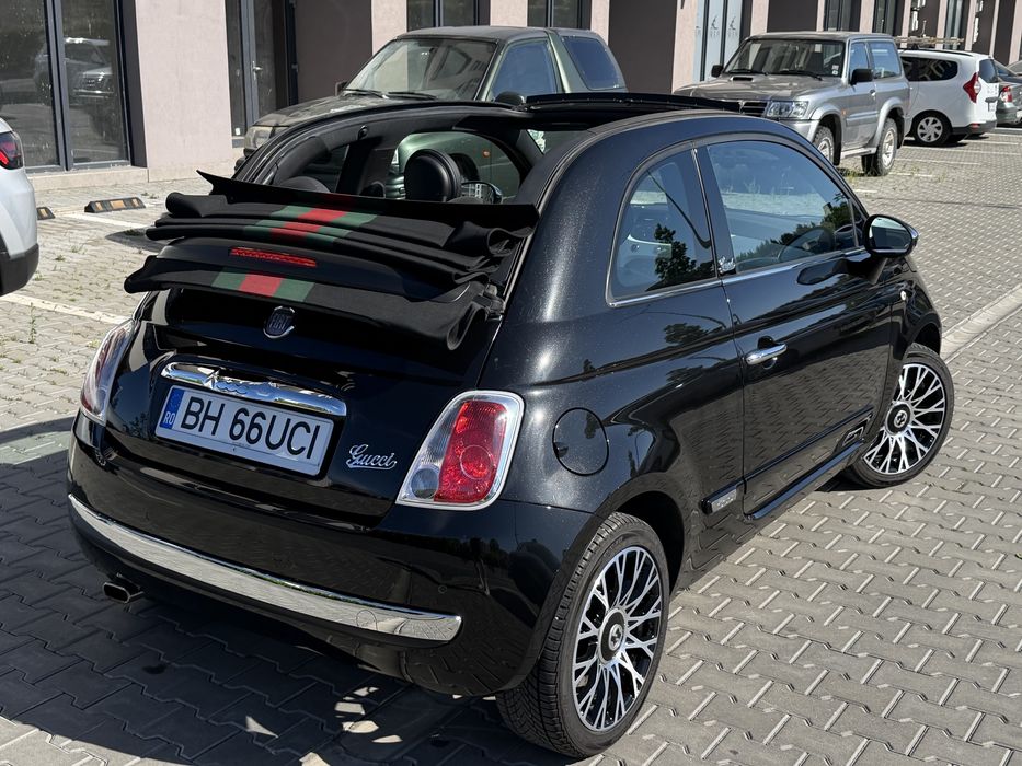 Fiat 500C editie limitata Gucci Cabrio/Decapotabilă