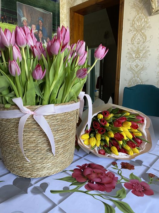 Тюльпаны на 8 марта