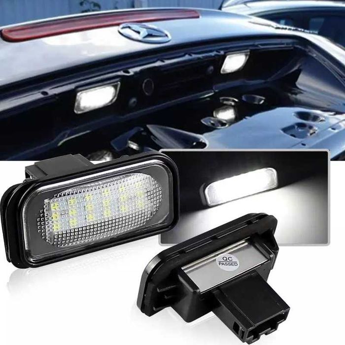 Lampi LED numar Mercedes C-class W203,W209,CLK A209, Chrysler - Fara Eroare