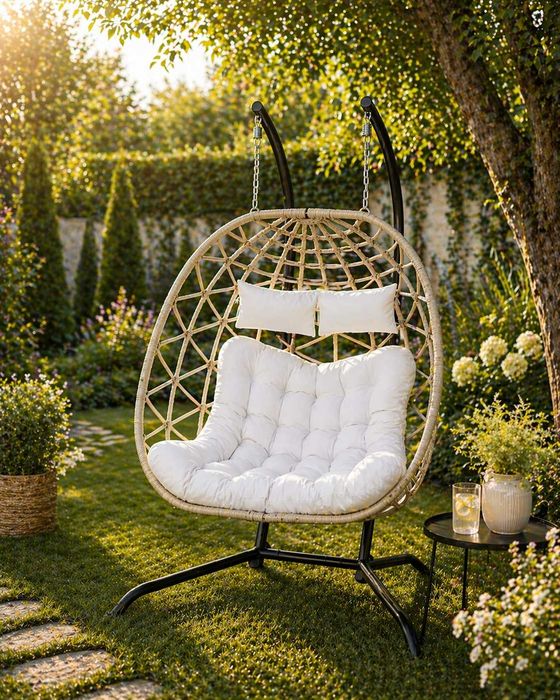 Balansoar,fotoliu suspendat,scaun agățat,pliabil 2026 2Persoane