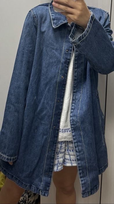 Продам тренч джинса