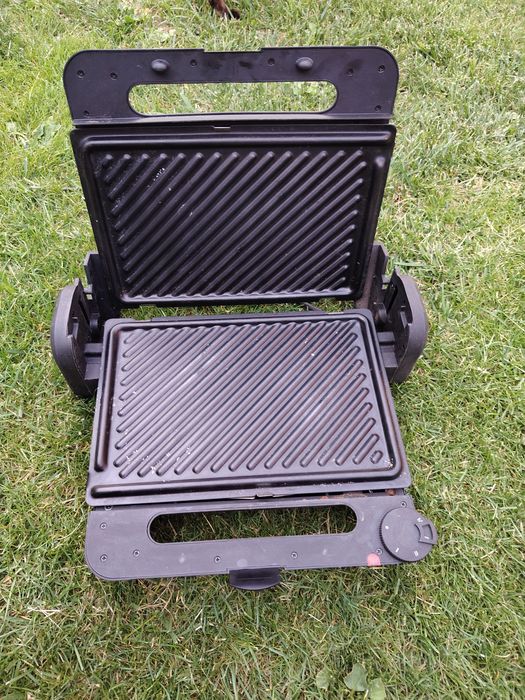 Grătar electric cu doua module