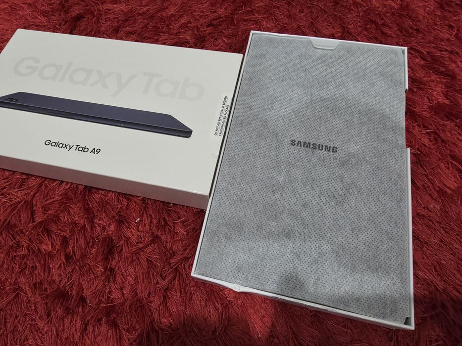-Samsung Tab A9, Nou, 64Gb, 4Ram, 0 cicluri incarcare, neactivat, nefo