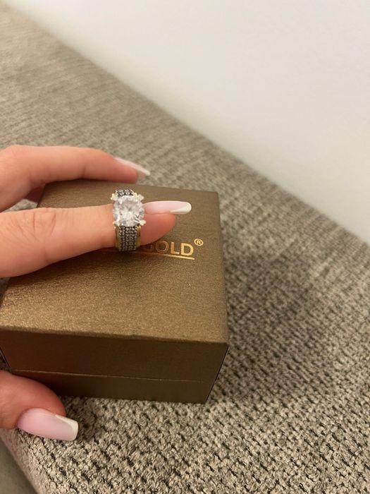 Inel de logodna de aur