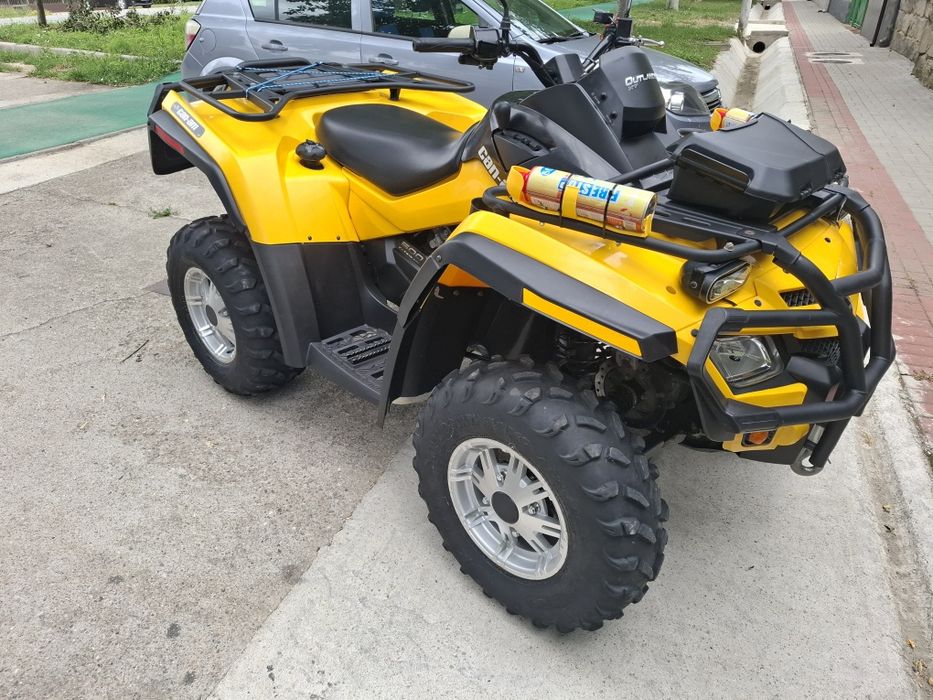 2012 Can Am Outlander Bombardier cu Servo si Încălzire Mânere! Stare Perfectă  Înmatriculat Ianuarie 2026