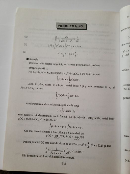 Analiza matematica- probleme rezolvate si comentate