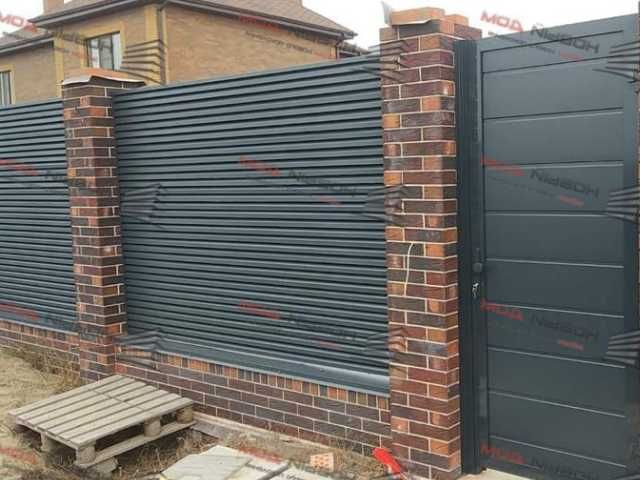 Забор жалюзи еврозабор