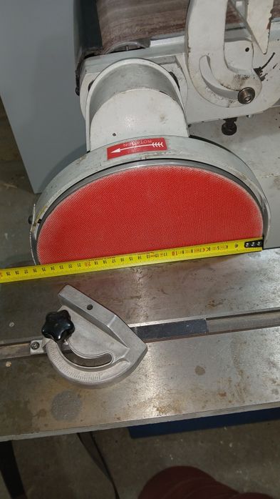 mașina de slefuit cu banda șmirghel și disc BTM 250