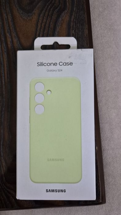 Оригинальный чехол Samsung Galaxy S24 (Silicone Case) Новый