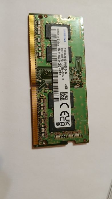 Оперативная память Samsung 4gb  SO-DIMM ddr4 2660