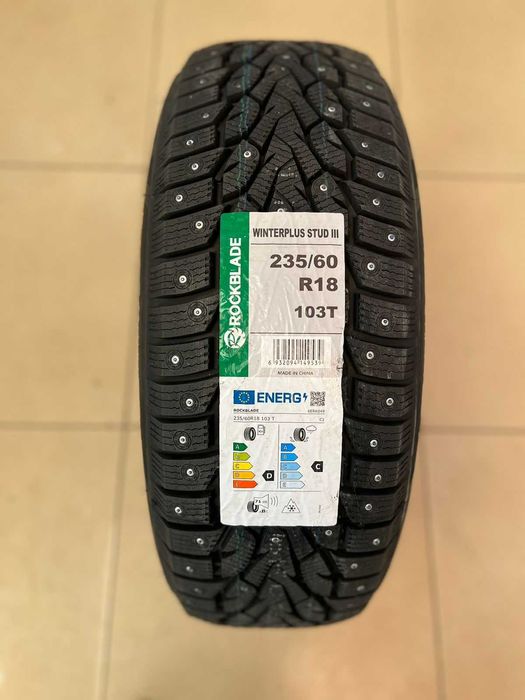 235/60 R18 ROCKBLADE winterplus stud III шипованные