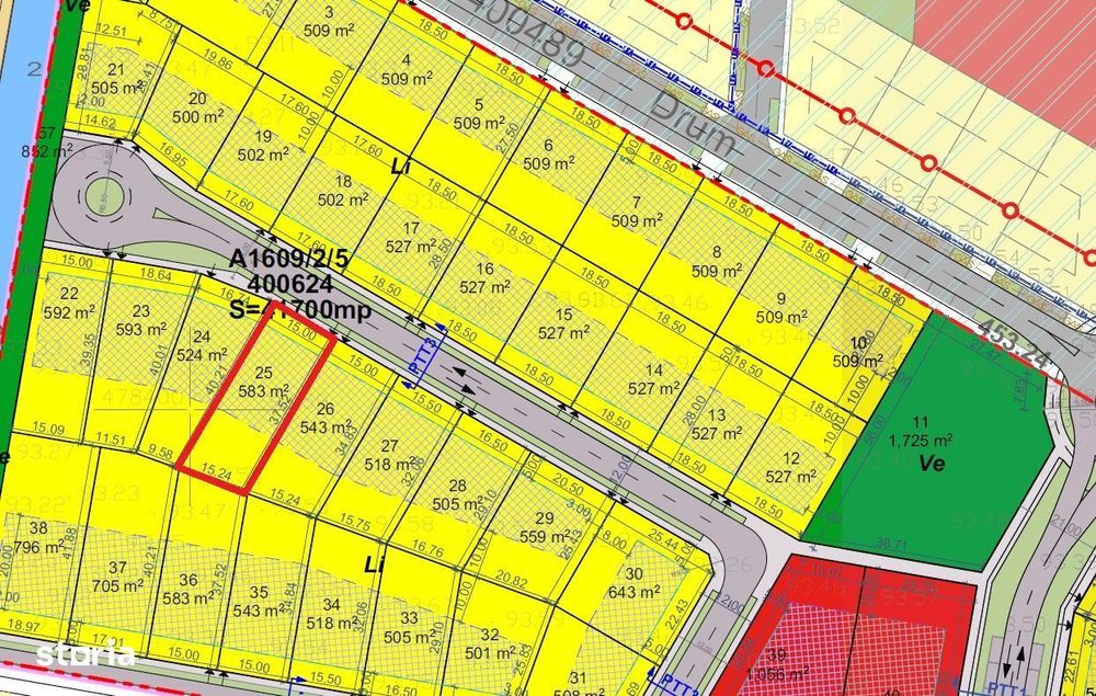 Teren Bazosu Nou, cu AC Casa P+E | gaz, apa, curent