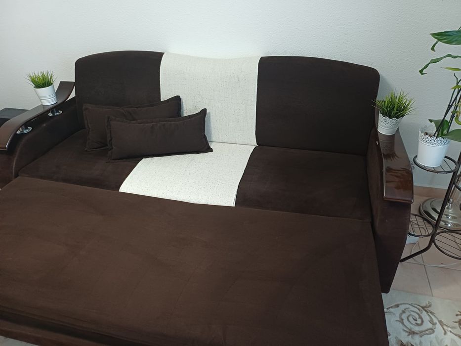 Canapea extensibila cu arcuri, 2 locuri