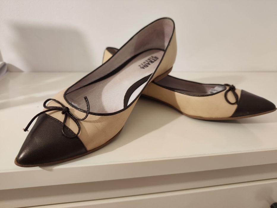 Balerini piele naturala