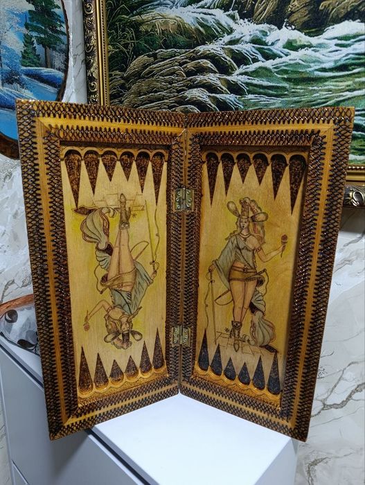 Нарды резные продам