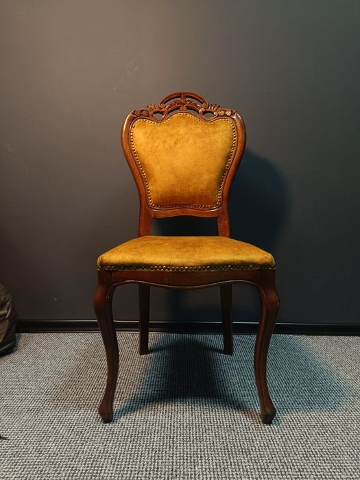 Ретро столове от средата на 20-ти век - 2 бр. | НОВА ТАПИЦЕРИЯ