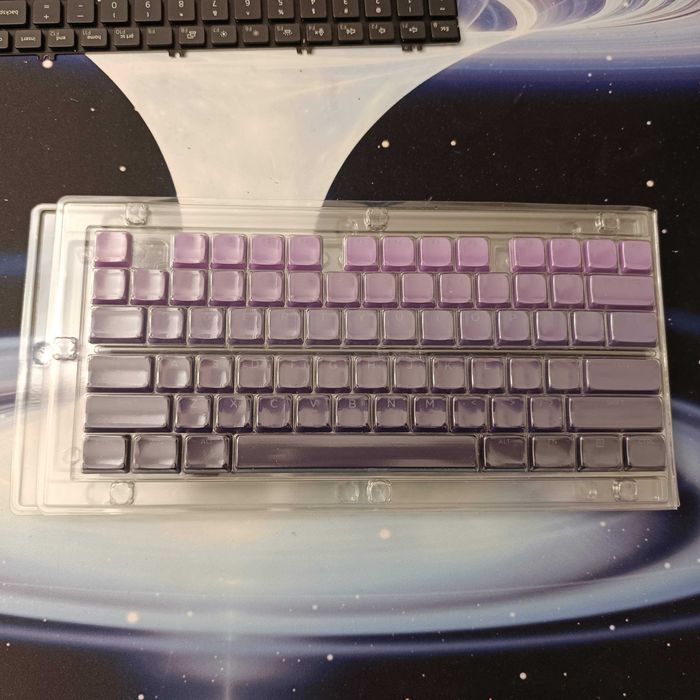 Set taste keycaps iluminate shine through