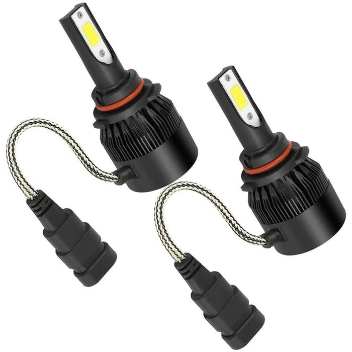 Set Două Becuri Led H7,H8,H9,H11,H16 Blue-Albastru(8000-12000 Kelvin)