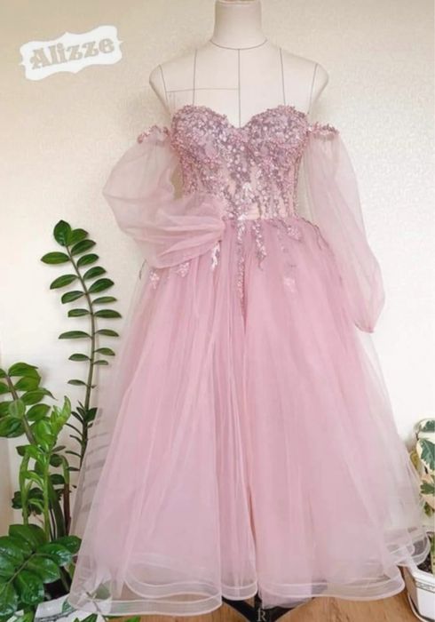 Rochie S/M de cununie/ nuntă/ botez/ majorat, etc.