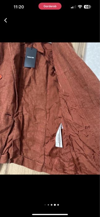 Massimo dutti  пиджак лён 100%