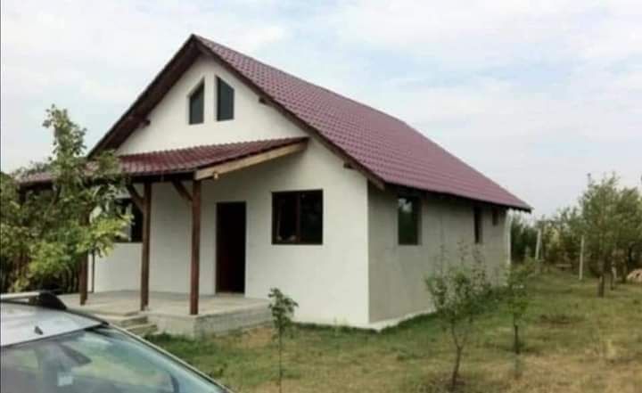 Vand case pe structura metalica